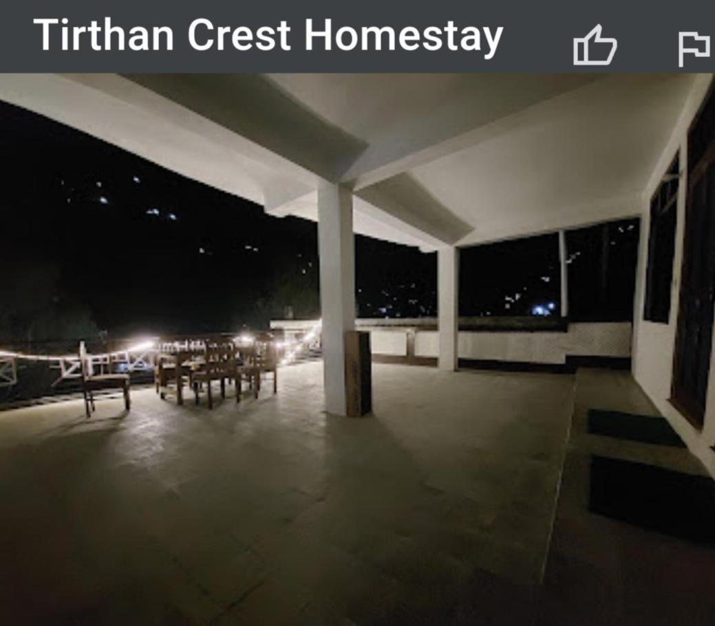 Tirthan Crest Homestay Banjār Exteriér fotografie