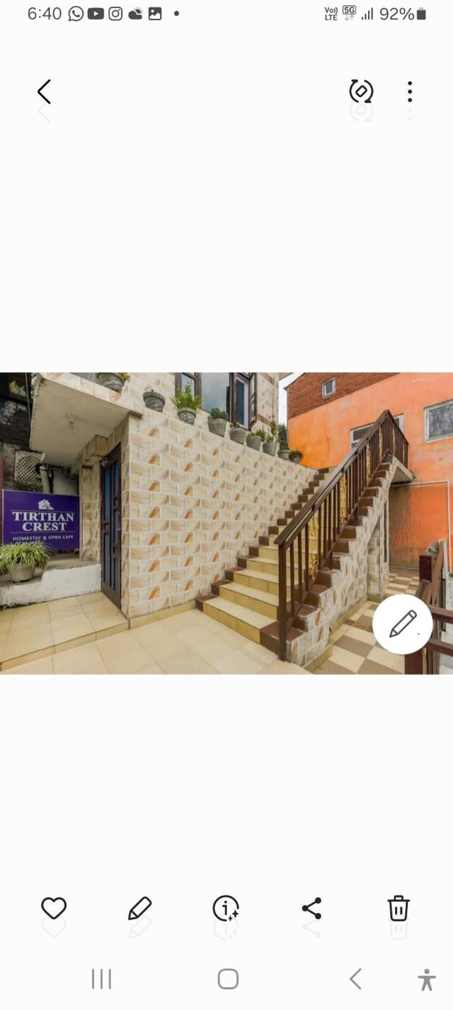 Tirthan Crest Homestay Banjār Exteriér fotografie